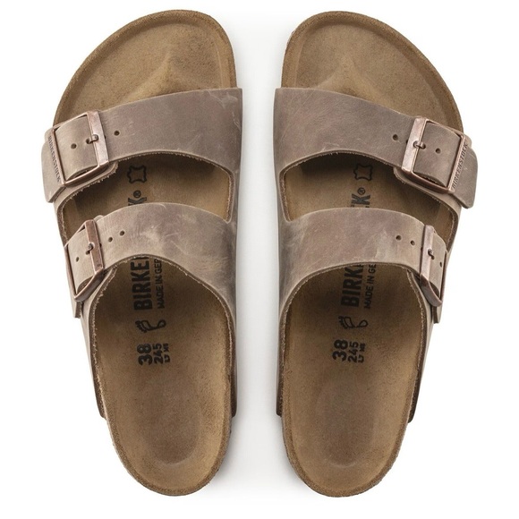 Birkenstock Arizona Size 41EU/10US Regular Width Tobacco Brown - Picture 6 of 13